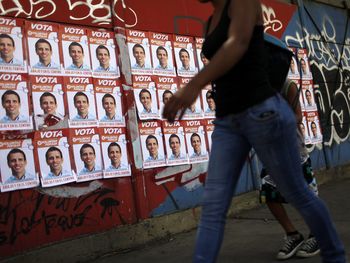 Los exiliados venezolanos piden un cambio