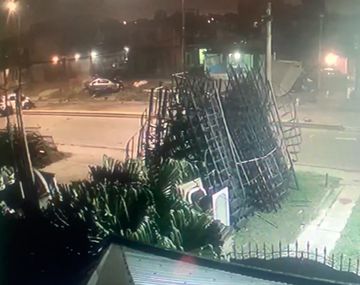 Video: así fue el choque tras el fatal asalto en Solano