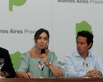 Hernán Lacunza, María Eugenia Vidal y Gabriel Sánchez Zinny