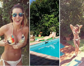 Dallys Ferreira y una infartante sesión de fotos casera