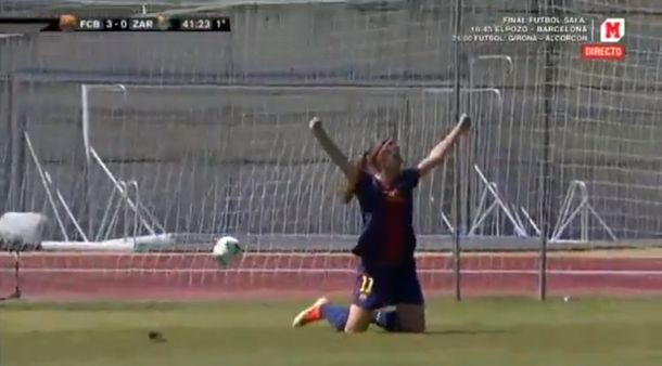 La joyita de la Messi del equipo femenino de Barcelona