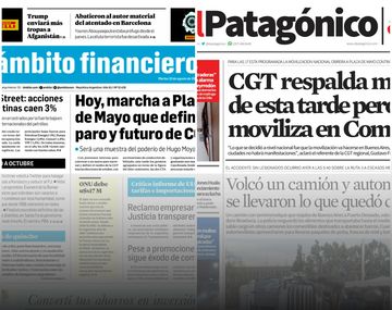 Tapas de diarios del martes 22 de agosto de 2017