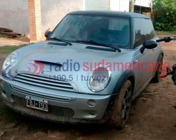 Éste es el auto a nombre de Damián Stefanini hallado en Corrientes