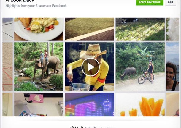 Lookback, el regalo de Facebook a los usuarios por sus 10 años