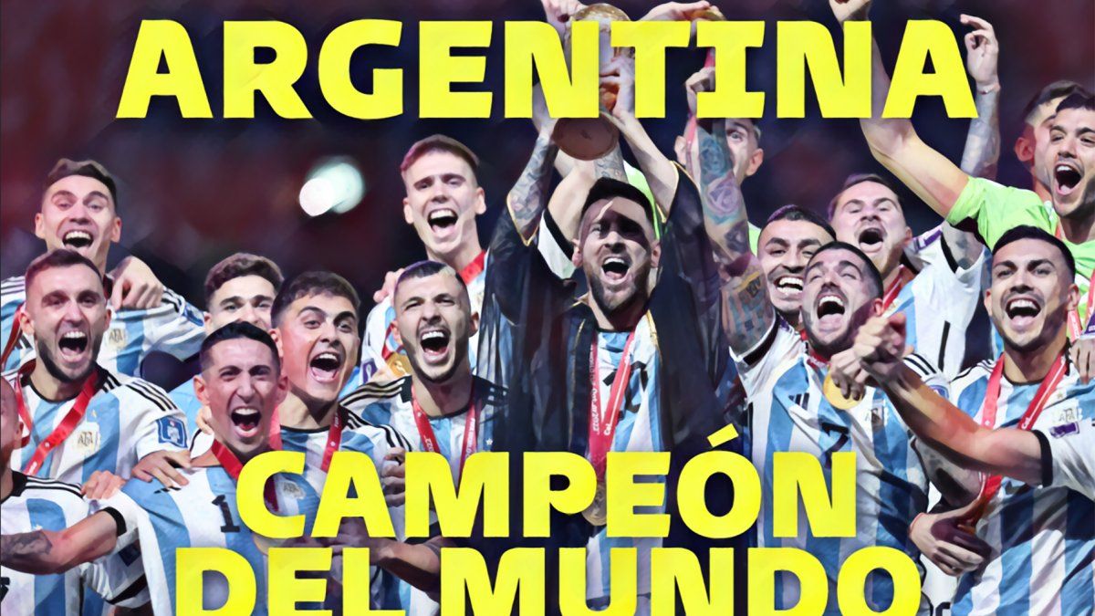 Argentina campeón del Mundial de Qatar 2022