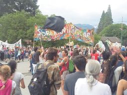 Marcha contra el Proyecto Laderas