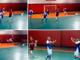 hizo el gol del fin de semana en futsal y termino con 10 puntos en la cabeza hizo el gol del fin de semana en futsal y termino con 10 puntos en la cabeza