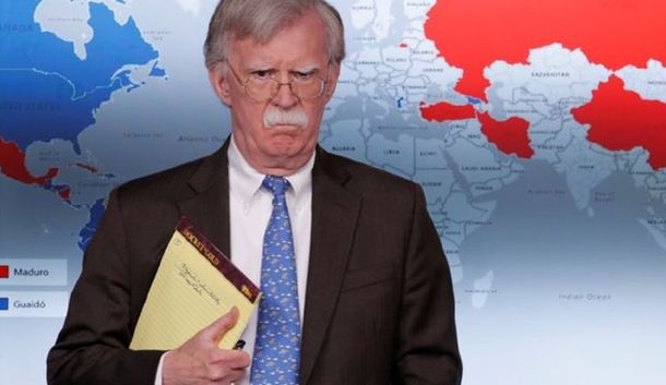 John Bolton: Es como cuando Darth Vader ahorca a alguien, eso hacemos con Maduro