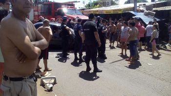 El adolescente quedó internado con lesiones graves El adolescente quedó internado con lesiones graves