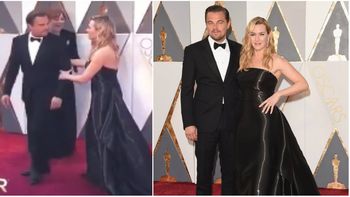 leonardo di carpio y kate kate winslet, juntos en la alfombra roja leonardo di carpio y kate kate winslet, juntos en la alfombra roja