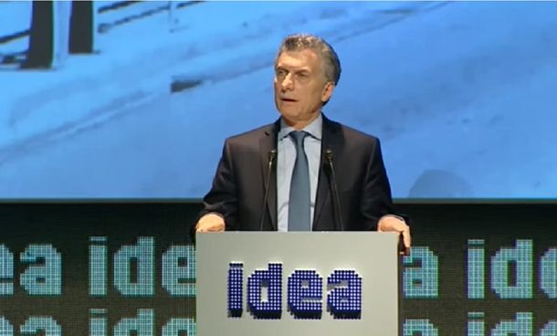 Mauricio Macri abrió el N°52 coloquio Idea.