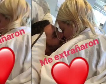 El reencuentro hot de Wanda Nara y Mauro Icardi