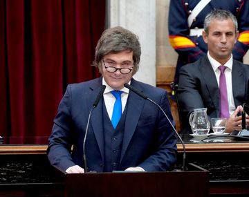 Javier Milei en el Congreso