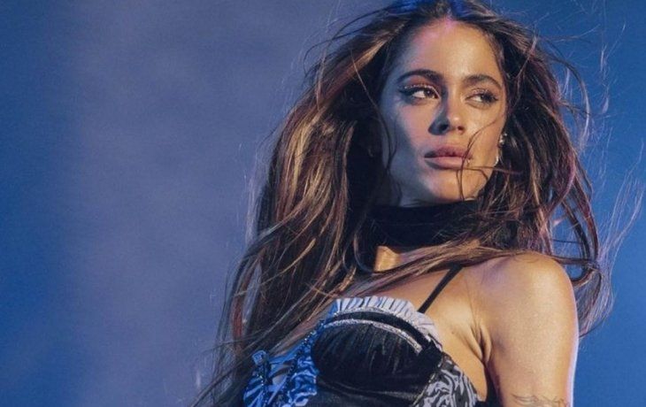 El video de Tini llorando en pleno show