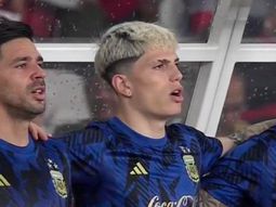 El video de Alejandro Garnacho que emocionó a todos