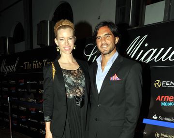 Nicole Neumann y Fabián Cubero