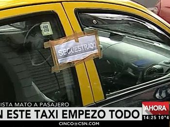 Habló el taxista que mató: Era mi vida o la de él