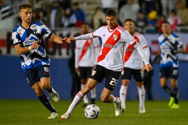 River igualó sobre la hora contra Monterrey en el amistoso internacional en Dallas