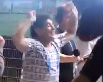 Maradona se sumó al Brasil