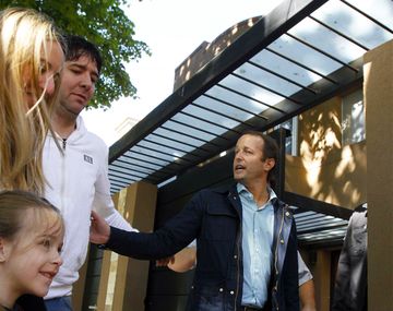 Martín Insaurralde: No fui a visitar a Sergio Massa