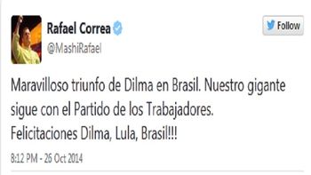 el apoyo de los presidentes de la region a dilma por su triunfo el apoyo de los presidentes de la region a dilma por su triunfo