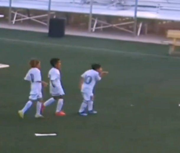 Mateo Messi hizo cinco goles en el Sub-9 de Inter Miami