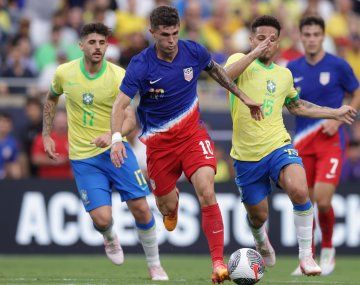 EEUU empató 1-1 con Brasil en la previa de la Copa América