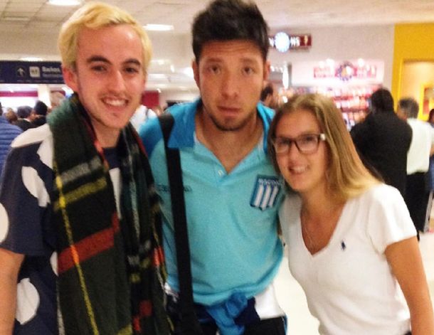 La foto con Vittor que el chico se sacó sin saber quién era