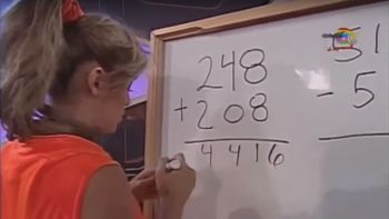 mira la burrada matematica de una participante al aire mira la burrada matematica de una participante al aire