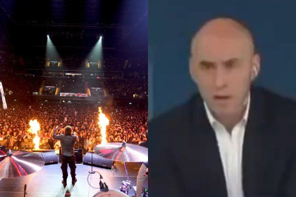 Atónitos: hasta a Luis Majul y Esteban Trebucq les pareció mucho el show musical de Javier Milei