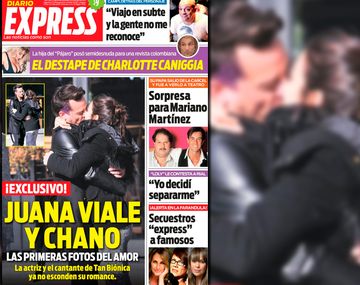 Mirá las primeras fotos de Juana y Chano Charpentier