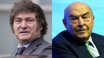 Javier Milei y Domingo Cavallo&nbsp;