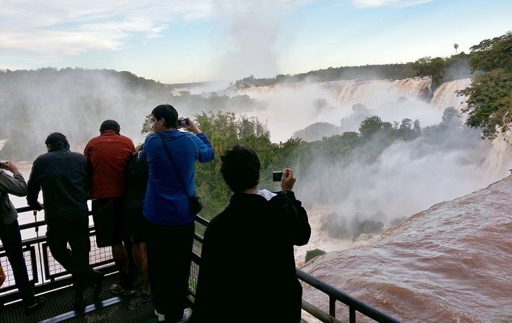 Circuito superior, Cataratas del Iguazu