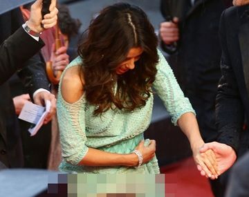 Mostró sus partes íntimas en un festival