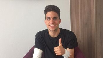 Marc Bartra, tras el atentado al micro del Borussia Dortmund Marc Bartra, tras el atentado al micro del Borussia Dortmund