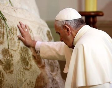 El papa Francisco  dijo que una fe sin solidaridad es una fe muerta