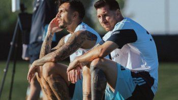 Lionel Messi volvió a entrenar diferenciado en la segunda práctica de la Selección Argentina en Estados Unidos Lionel Messi volvió a entrenar diferenciado en la segunda práctica de la Selección Argentina en Estados Unidos