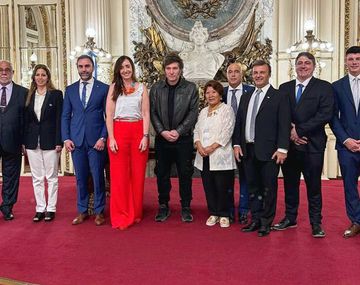 Ley Ómnibus: Milei se reunió con Villarruel y sus siete senadores