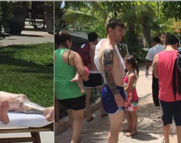 Messi volvió a España