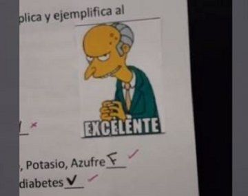 Una maestra usó memes para corregir exámenes y es viral