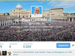 la cuenta de twitter del papa en espanol supero los 5 millones de seguidores la cuenta de twitter del papa en espanol supero los 5 millones de seguidores