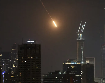 Irán lanzó una nueva oleada de misiles contra Israel