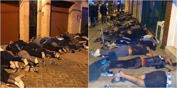 Así detuvieron a 51 barrabravas de Racing