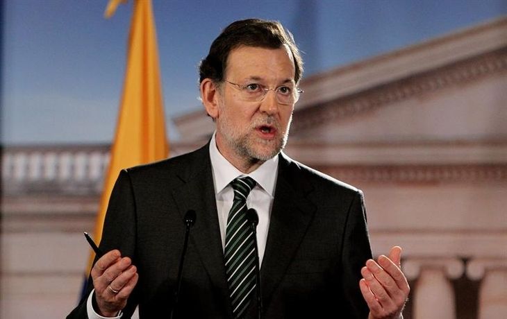 Mariano Rajoy, jefe de Gobierno español