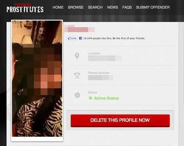 Una web permite acusar de prostituta a cualquier mujer