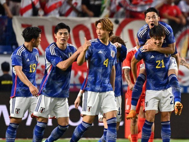 Japón goleó a Perú en su último amistoso antes de las Eliminatorias