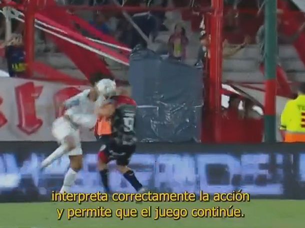 Se conoció el audio del VAR de una de las polémicas de Barracas Central-Independiente