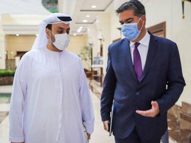 Capitanich y Zamora buscan ampliar mercados para el Norte Grande en Abu Dhabi