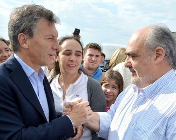 Ricardo Colombi y Mauricio Macri