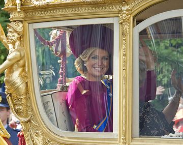 La coronación de Máxima